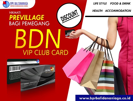 NIKMATI KEISTIMEWAAN DENGAN BDN VIP CLUB