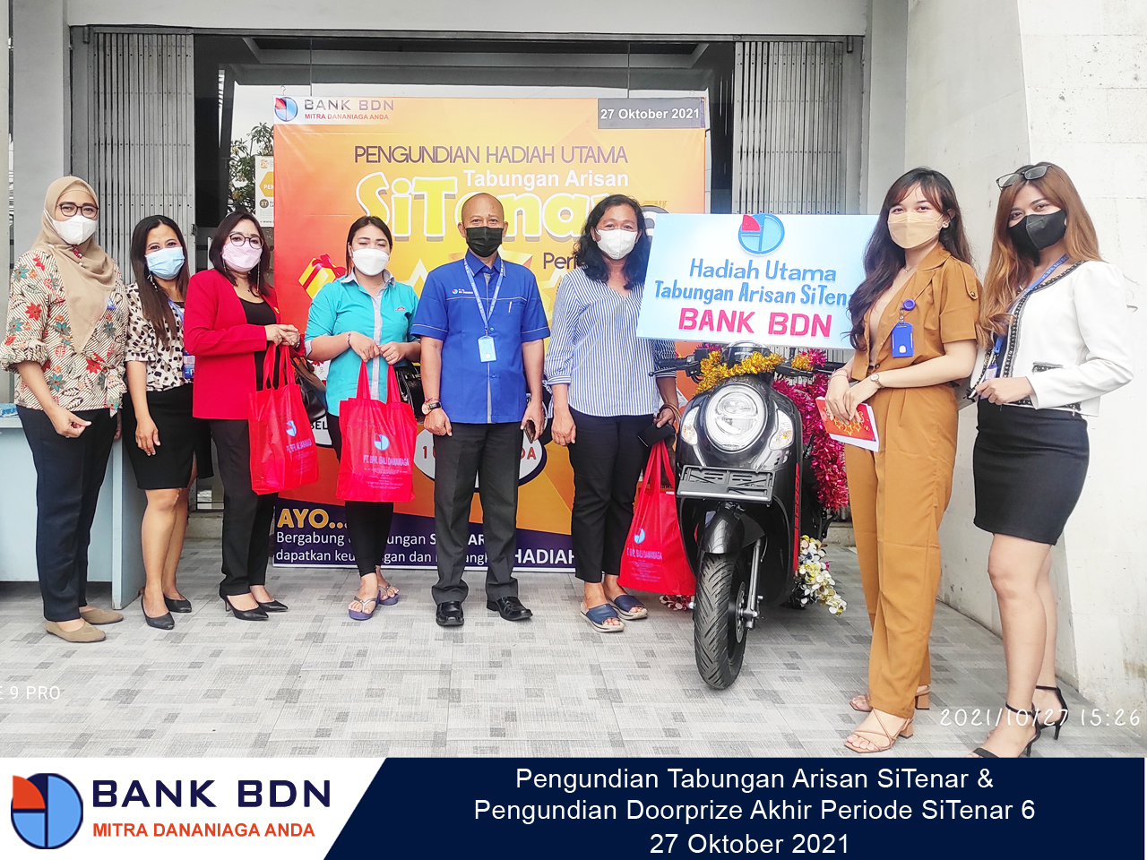PENGUNDIAN AKHIR PERIODE SITENAR 6 DAN PEMENANG DOORPRIZE